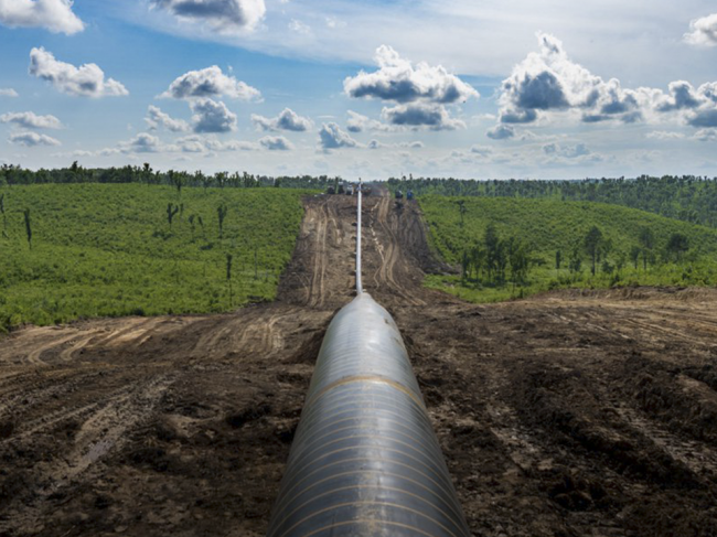 main pipeline construction